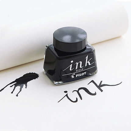 日本pilot百乐钢笔墨水非碳素墨水书写流利 ink-30不堵笔