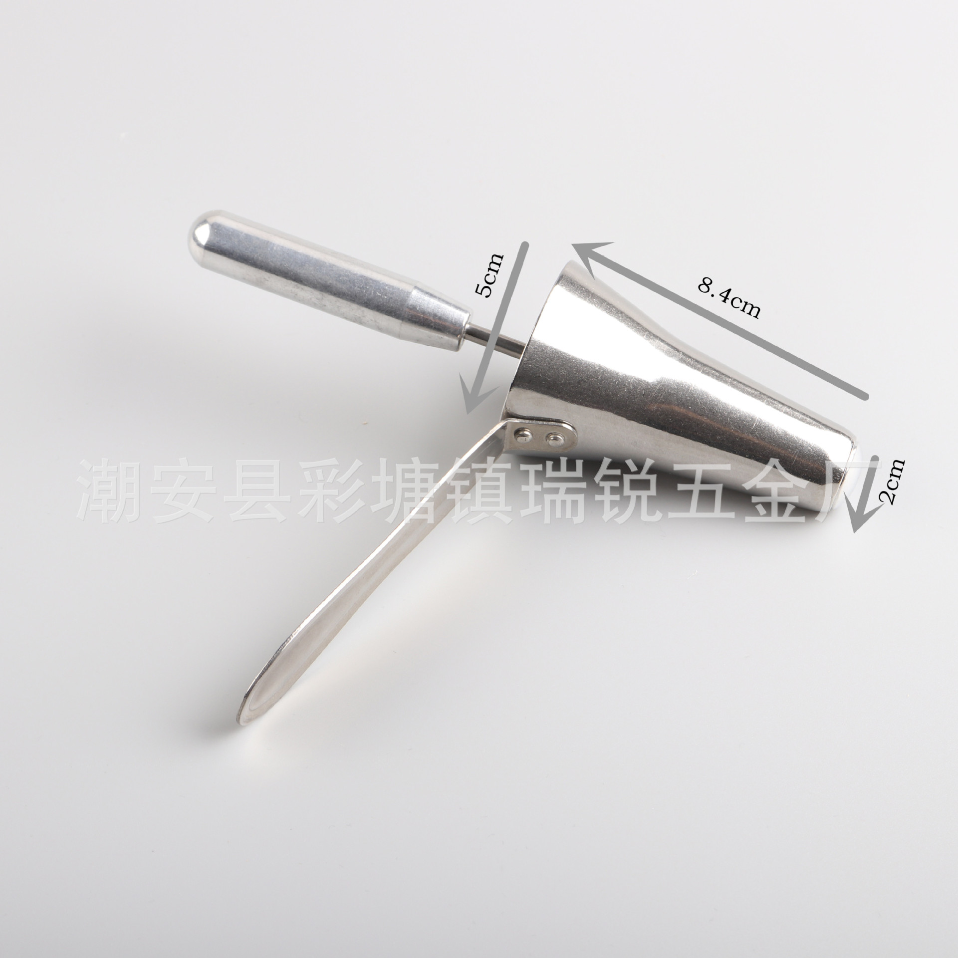 不锈钢肛门镜钳式肛门镜圆口式肛器喇叭式扩张器扩肛用具检查镜