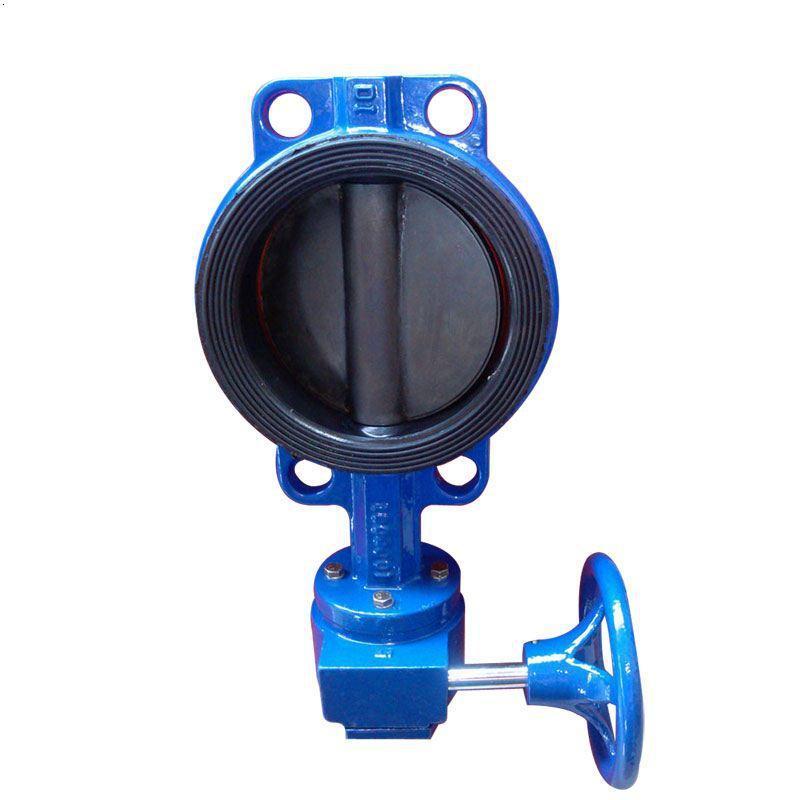 涡轮对夹蝶阀 涡轮中线蝶阀 涡轮球墨铸铁对夹蝶阀d371x-16
