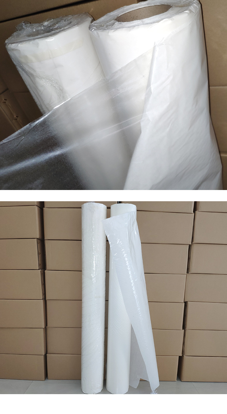 厂家直销复合热熔胶膜 eva热熔胶 3丝带纸 超低温 墙布墙面装裱