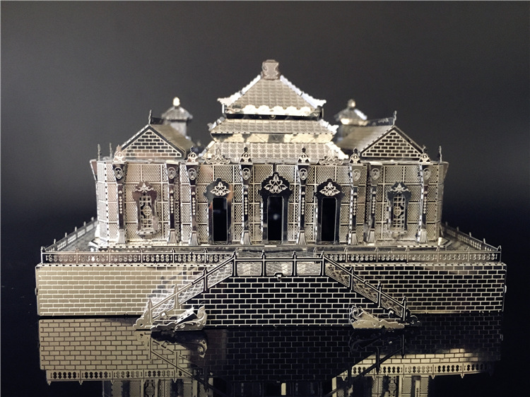 mcgmodel 3d立体金属拼图圆明园大水法模型中国建筑模型益智拼图