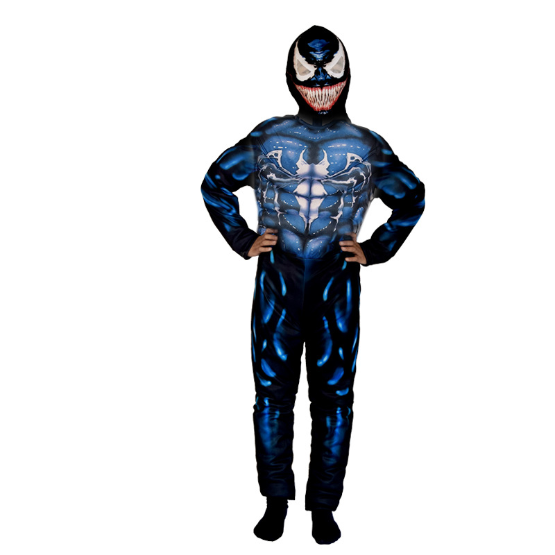 万圣节服装cos毒液共生体venom蜘蛛服寄生虫cosplay衣旺诺演出服