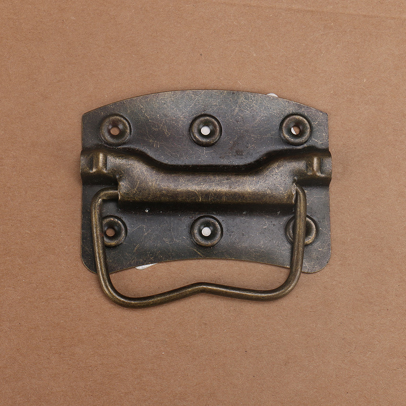 m141*樟木箱提手木箱侧拉手铁皮把手仿古拉手大拉手;厂家直销