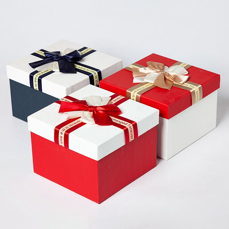 厂家定做包装盒彩盒礼盒硬盒天地盖硬盒 生日礼盒 饰品彩盒可定制