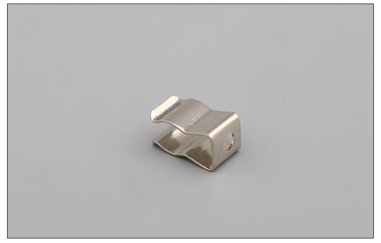 定制不锈钢卡扣片弹簧 6mm管扣弹簧片镀镍卡管扣弹片弹簧钢片夹子