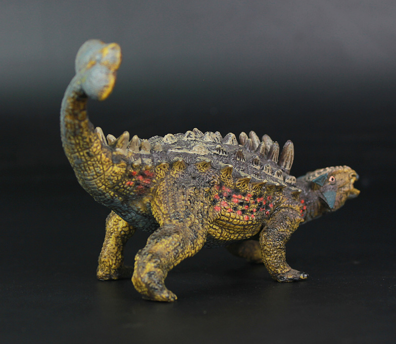 跨境侏罗纪仿真恐龙模型甲龙模型实心塑料儿童玩具礼物摆件批发
