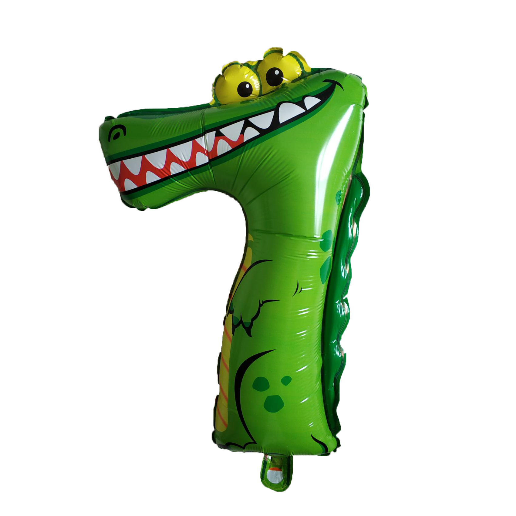 厂家直销 16寸小号动物数字铝膜气球 0-9卡通儿童生日装饰气球