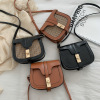 Saddle bag 2019 Autumn and winter new pattern Retro weave Semicircle package Mini Small bag One shoulder Inclined shoulder bag Female bag Saddle bag 2019 Autumn and winter new pattern Retro weave Semicircle package Mini Small bag One shoulder Inclined shoulder bag Female bag