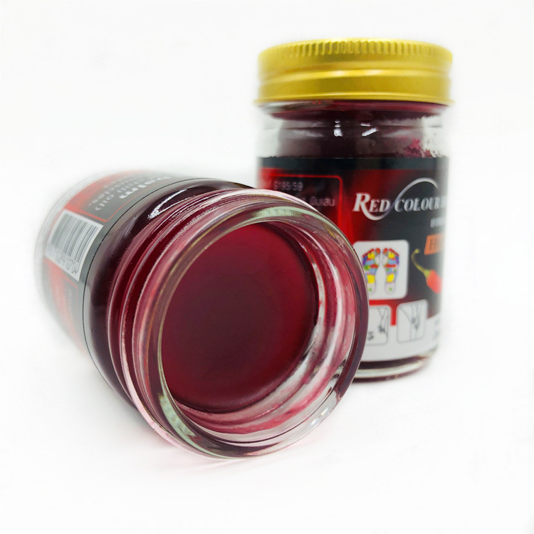 泰国green herb青草膏 热力辣椒按摩膏 50g