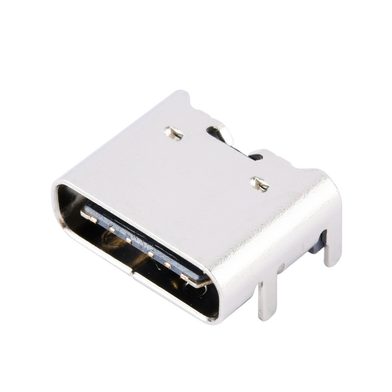 type c6p母座type-c 6pin母座typec6p测试母座type-c6p座