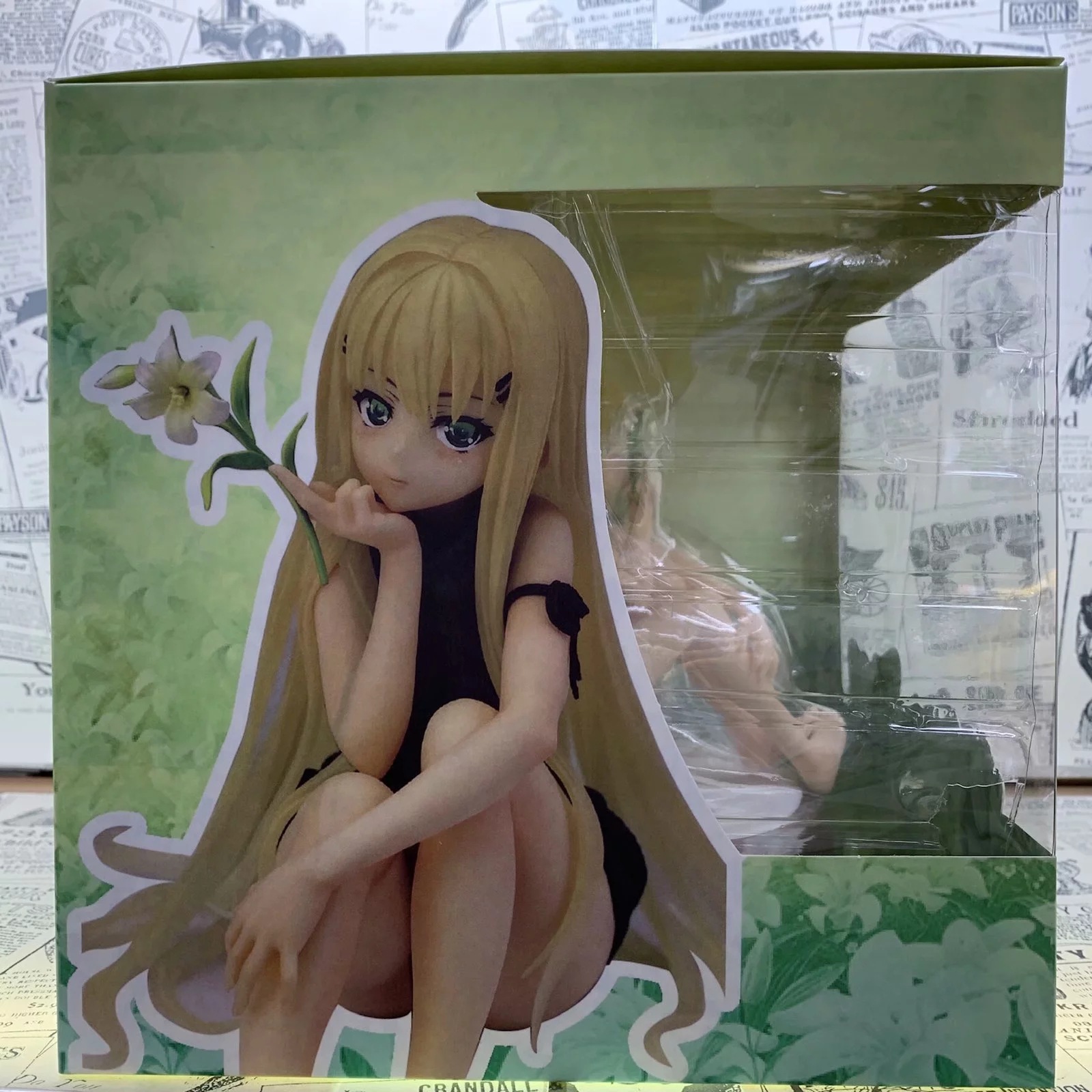 美少女万华镜罪与罚的少女觋夕莉八宝备仁坐姿盒装手办公仔摆件