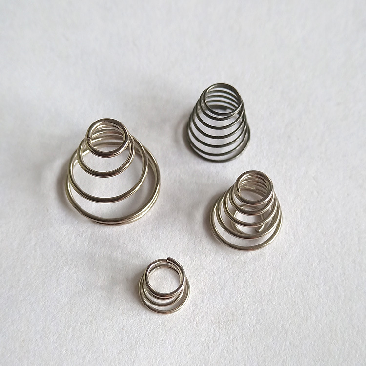 厂家订制各种不锈钢塔型弹簧 异型塔簧 电磁炉非标触摸塔簧