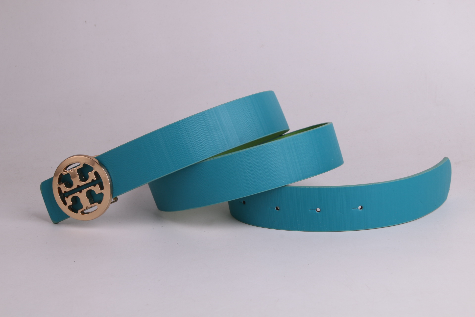 圆十字扣批发女士百搭腰带 合金圆扣仿皮皮带 休闲简约女腰带外贸