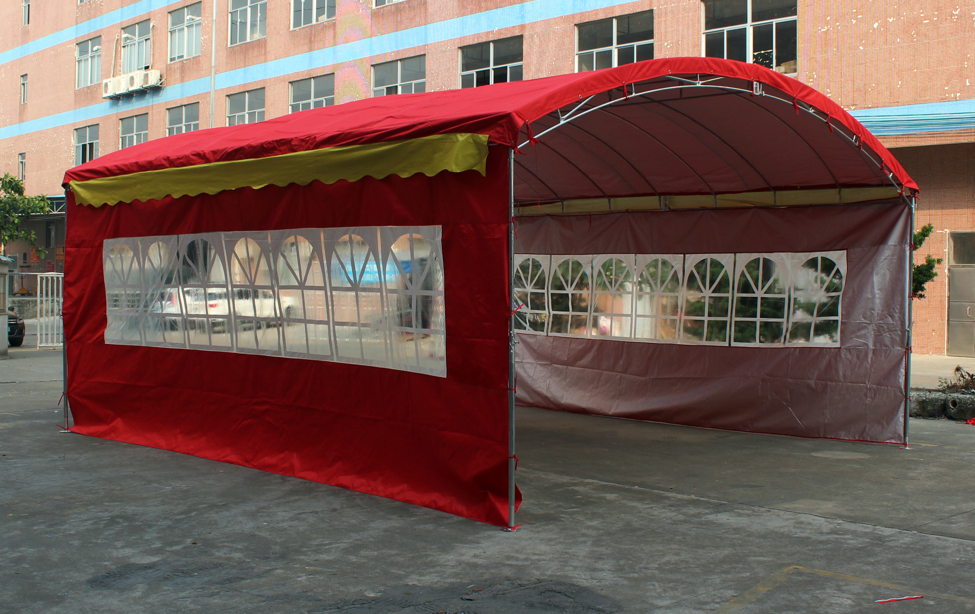 农村流动酒席帐篷 摆台婚庆户外餐饮喜棚 大排档遮阳婚宴红白喜事