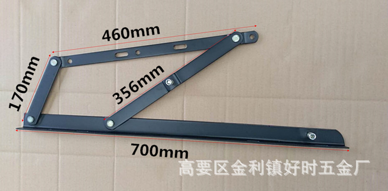 加厚700mm沙发床贵妃位升降气动杆支架 榻榻米床箱举升器支撑杆