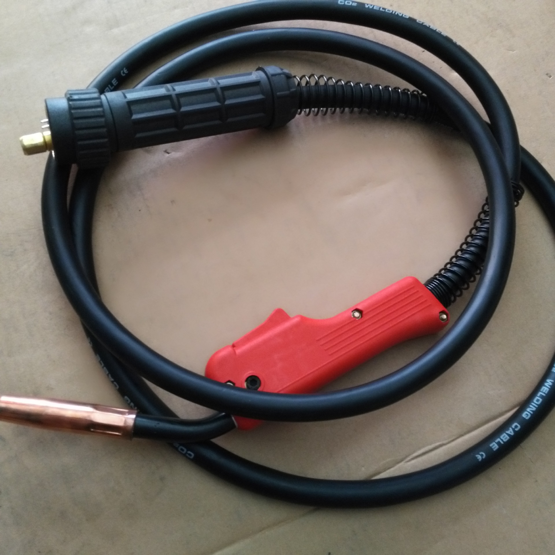 厂价批发气保焊枪200a/分体/一体15ak接口3米优质焊接电缆枪组