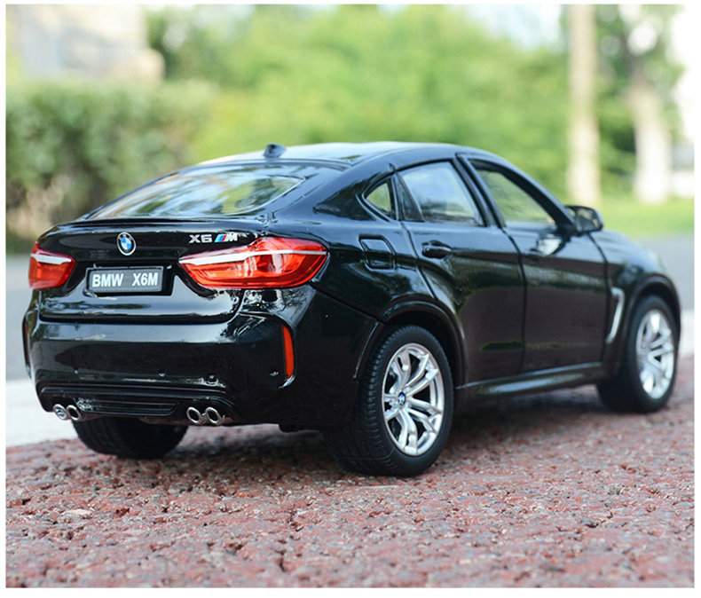 星辉bmw宝马x6合金车汽车模型 1 24原厂仿真儿童玩具收藏金属摆件