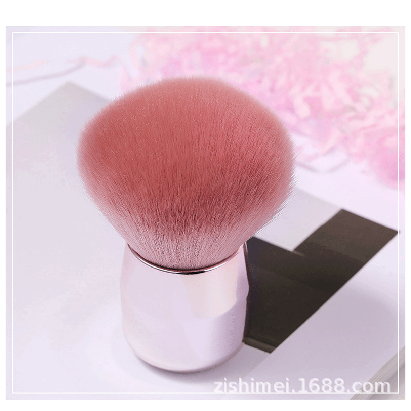 蘑菇头化妆刷单支散粉刷便携式蘑菇刷化妆工具蜜粉刷毛质柔软