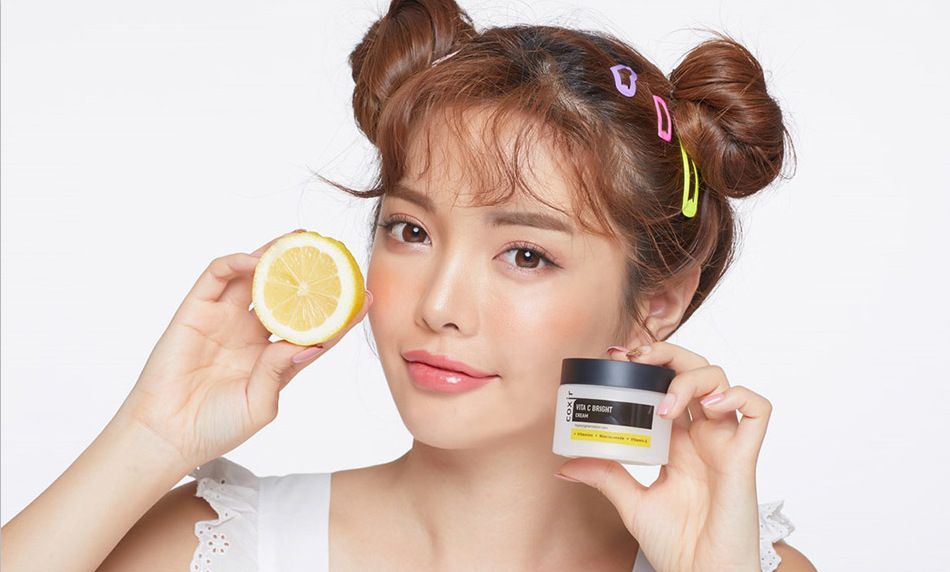 【kc0367】韩国维生素c面霜补水保湿滋润维生素c面霜