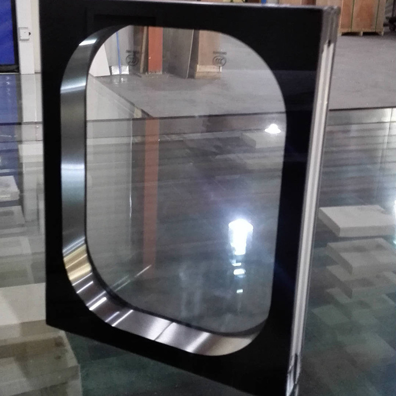 外圆内圆双层视窗 无尘室洁净窗批发 中空双层玻璃窗 厂家供应