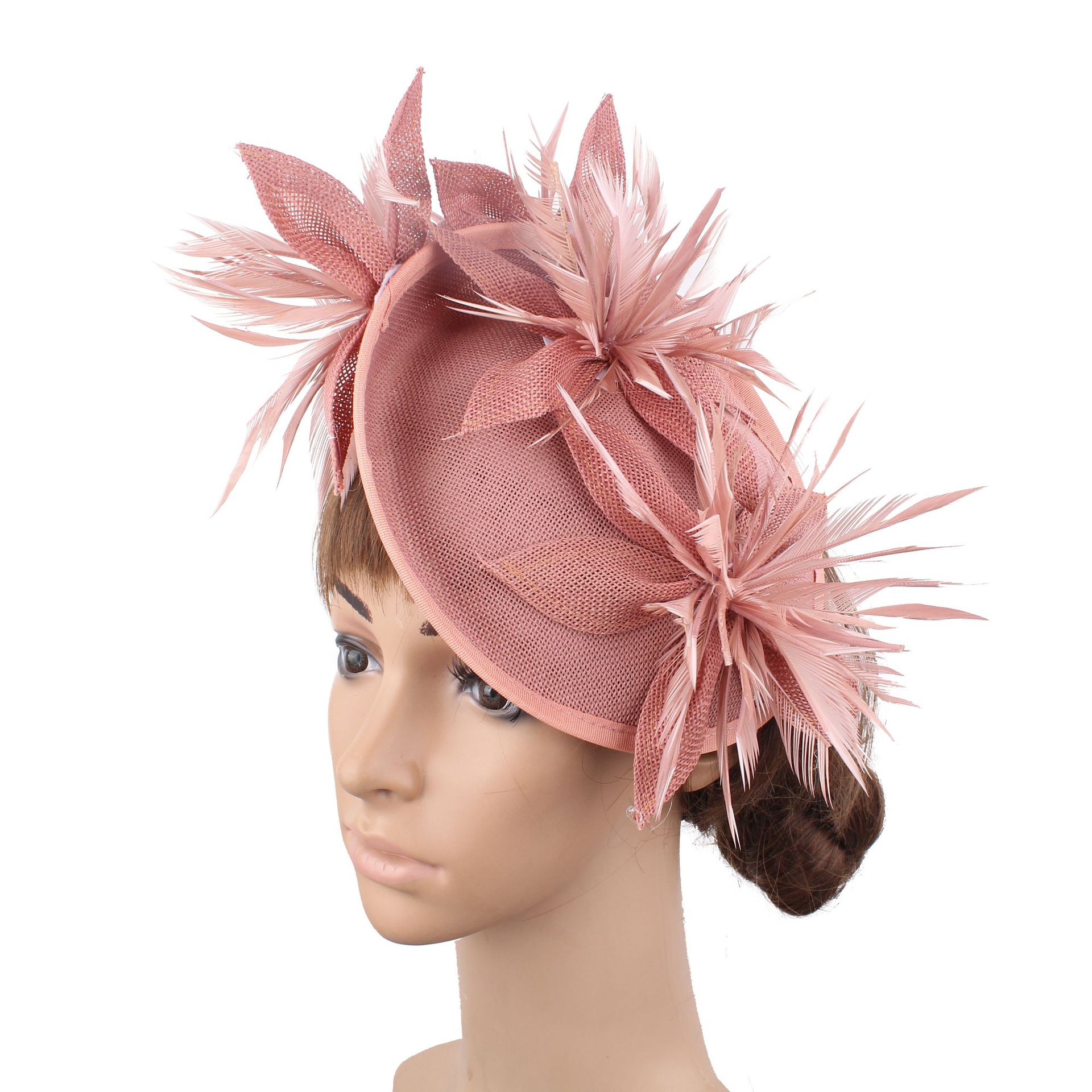 手工制作创意婚礼礼帽新娘复古发饰欧美风格时尚头饰赛买节帽饰品