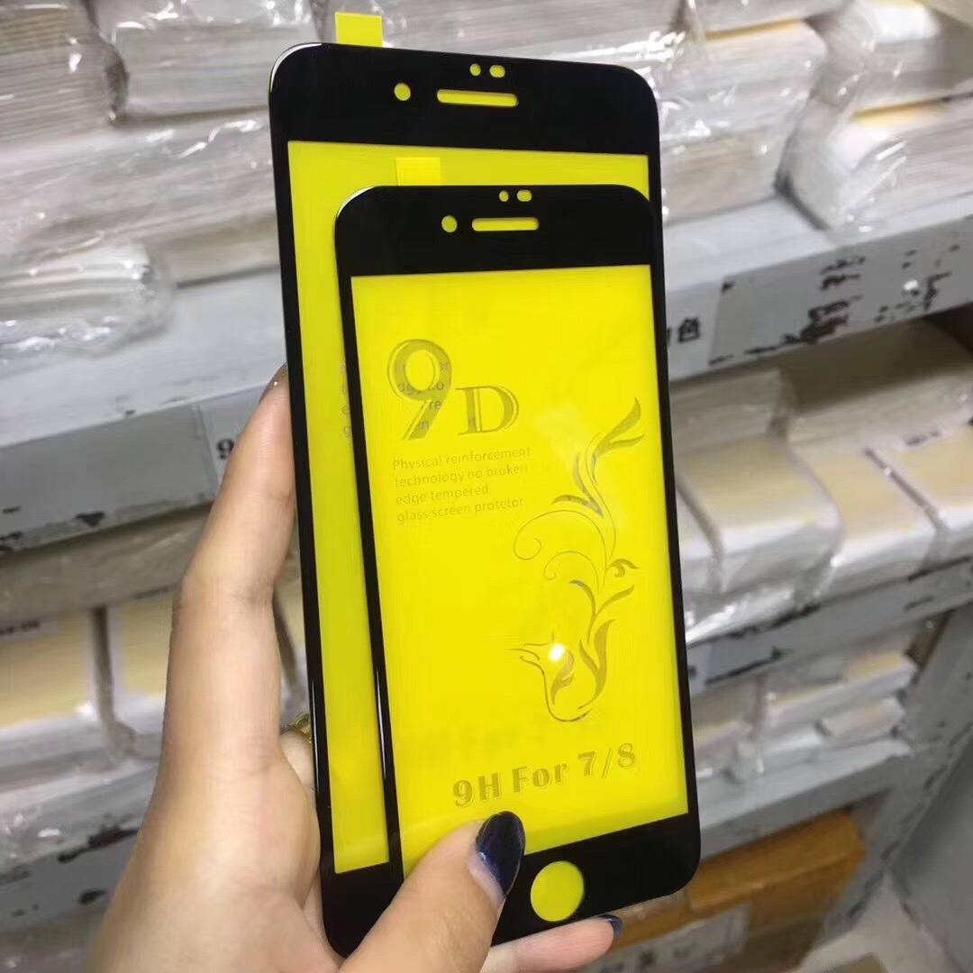 适用苹果xs贴膜 iphonexs水滴钢化膜 9dfull glue tempered glass