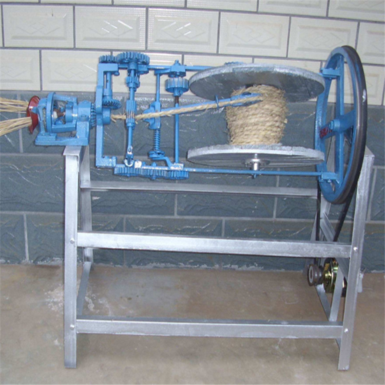 草绳机 农产品加工草绳机 电动搓绳机 两股打稻草绳机