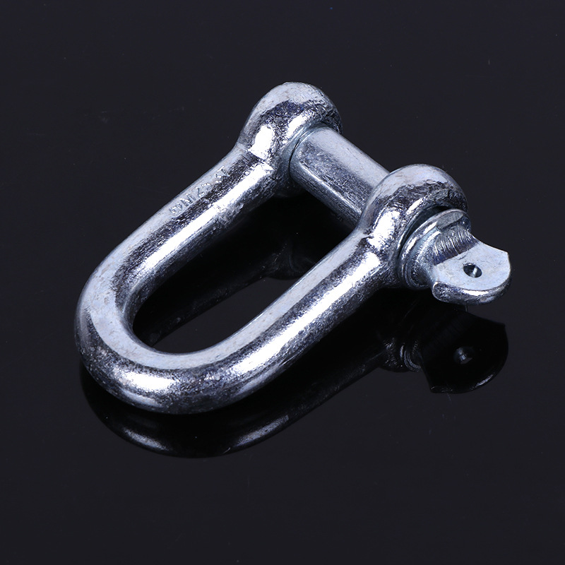 国标d型美式卸扣 镀锌高强度拉力吊重卸扣 国标起重吊夹具卸扣