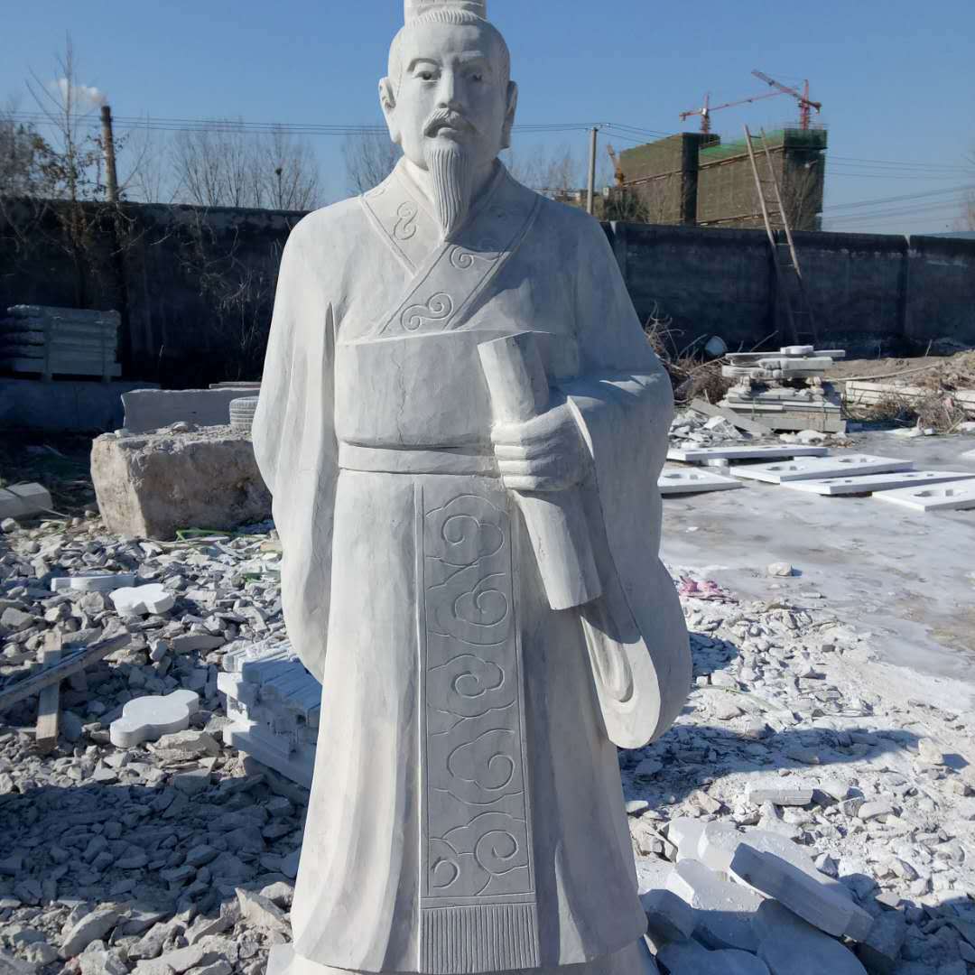 主要加工青石人像 汉白玉人像 名人人像 校园雕塑