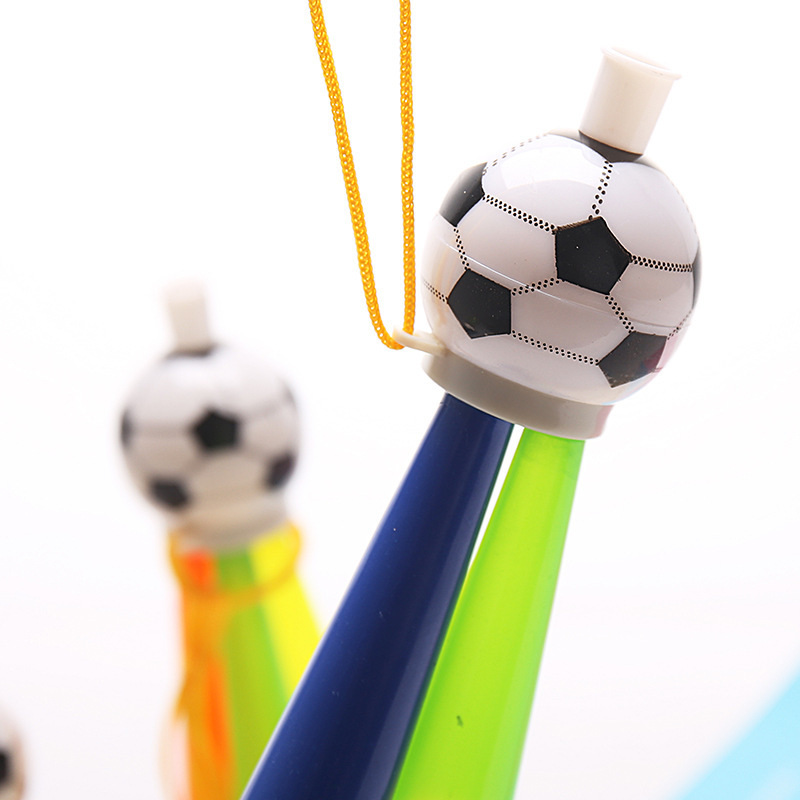 Football Horn Wholesale Whistle Musical Instrument Children Horn Toy Batch Play Come on Atmosphere Props Cheering Loudspeaker