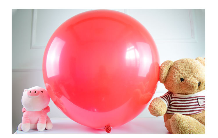 2020新款毕业派对36寸正圆椭圆乳胶气球 印刷logo广告气球