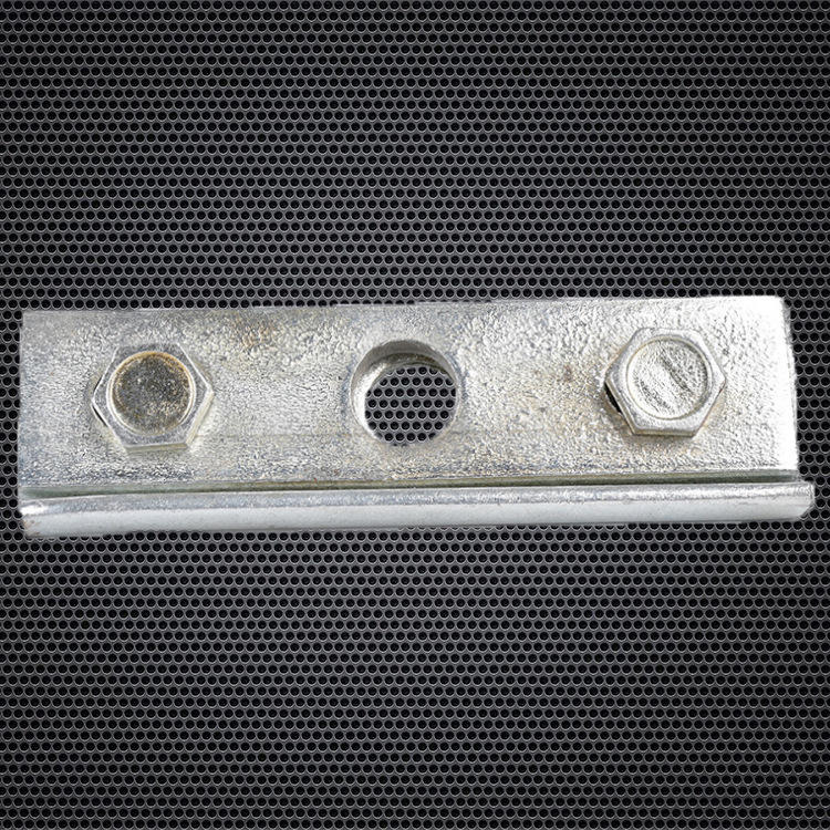 通讯器材 单槽夹板 镀锌三眼 镀锌钢绞线紧固件