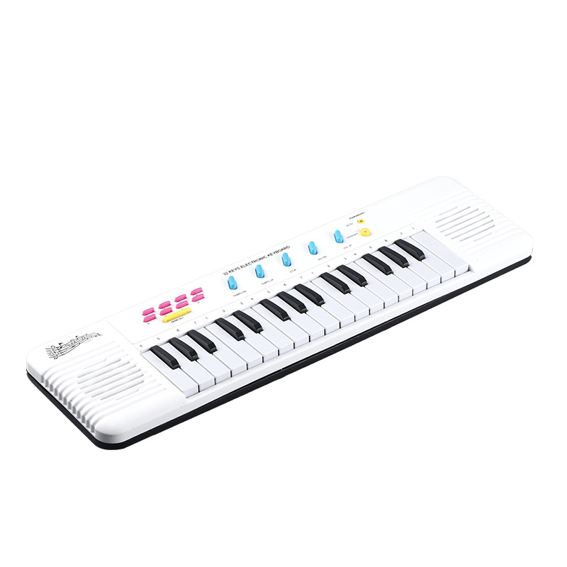 32键电子琴批发麦克风儿童初学幼儿园卡通玩具早教钢琴乐器便携式