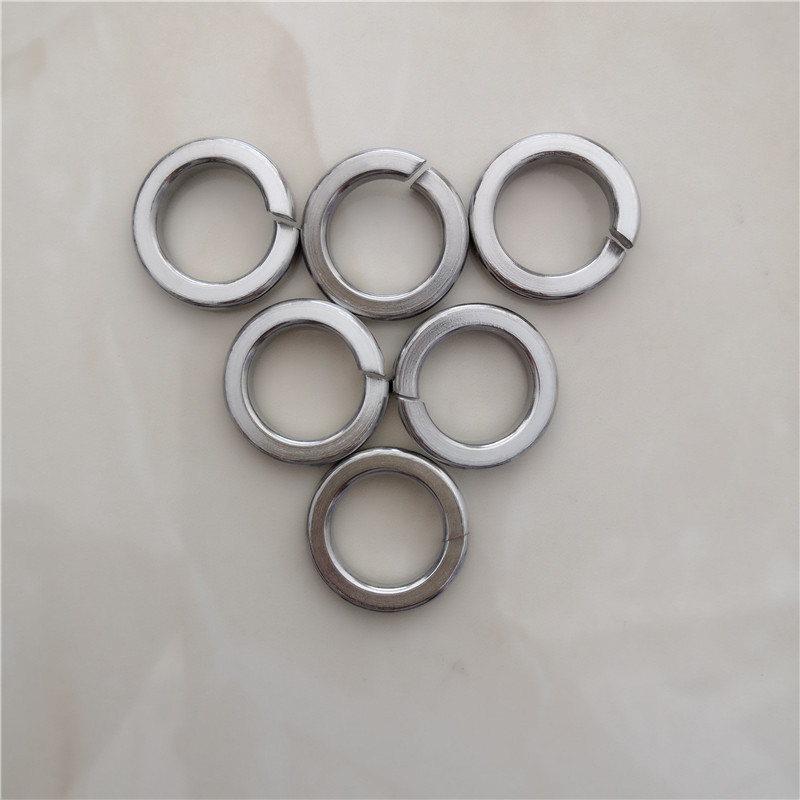 厂家批发 304不锈钢弹垫弹簧垫圈m6-m27 弹性垫片gb93防松垫片-阿里巴