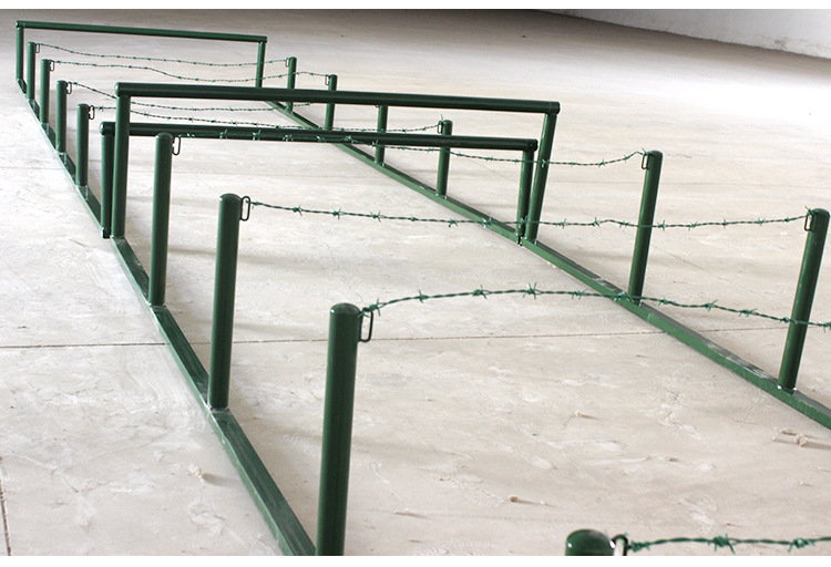 低桩网部队训练匍匐前进400米障碍部队训练器材心理训练户外拓展