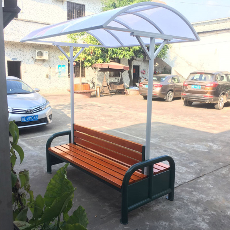 户外遮阳椅坐凳 广场座椅带遮阳棚 厂家定制各种创意休闲座椅批发
