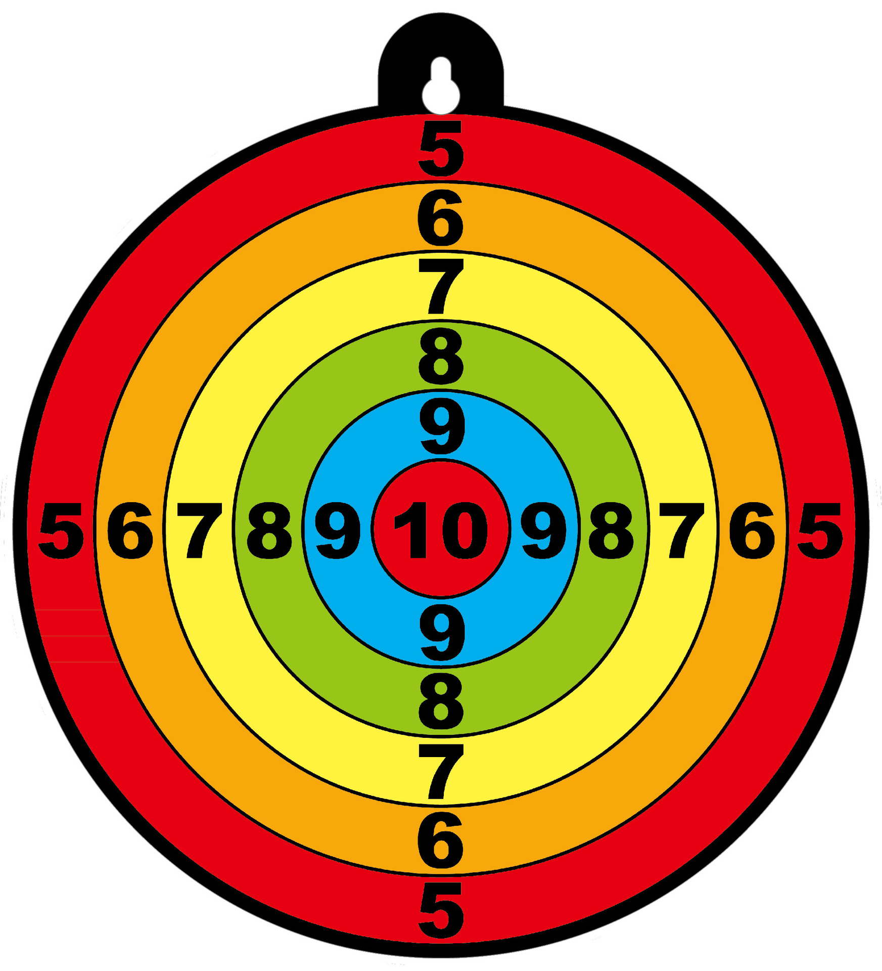 峰佳儿童玩具枪标靶射击靶子挂式靶室内儿童玩具靶