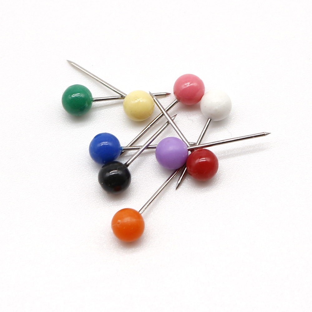厂家直销珠针 工字钉 大头钉 大头针 图钉 图钉画 创意图钉