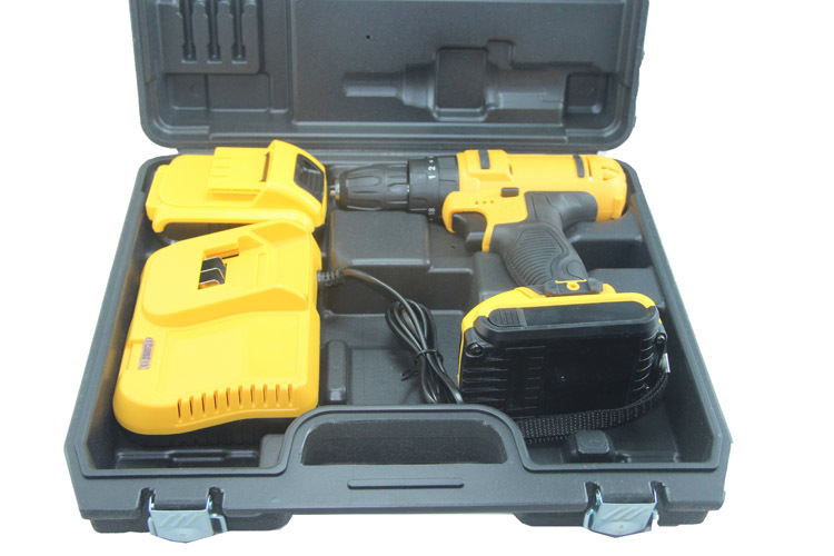 21v/24v充电手电钻电动螺丝刀批起子机多功能家用工具锂电冲击钻