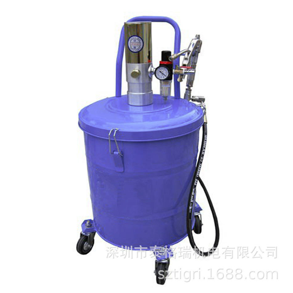 加急单2022秋气动黄油泵气动黄油枪12l高压黄油机气动高压注脂机