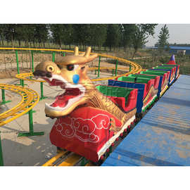 户外大型轨道火车儿童迷你过山车爬坡车滑行龙游乐设备电动大青虫