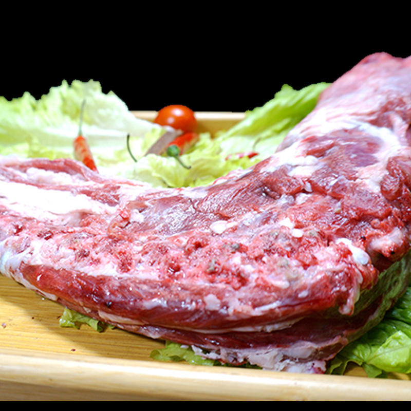 内蒙古草原新鲜冷冻羊蝎子羊脊骨1斤 餐饮店火锅食材散养羔羊蝎子