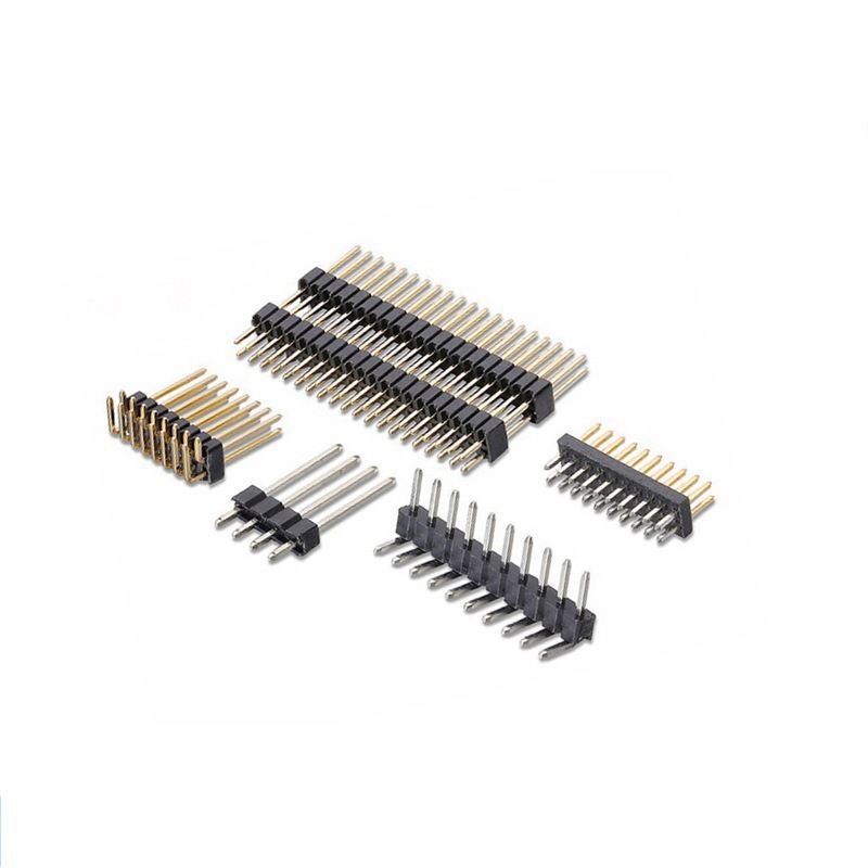 54mm排针pin针连接器接插件pcb插针2.0mm/1.27mm/1.0mm间距插针