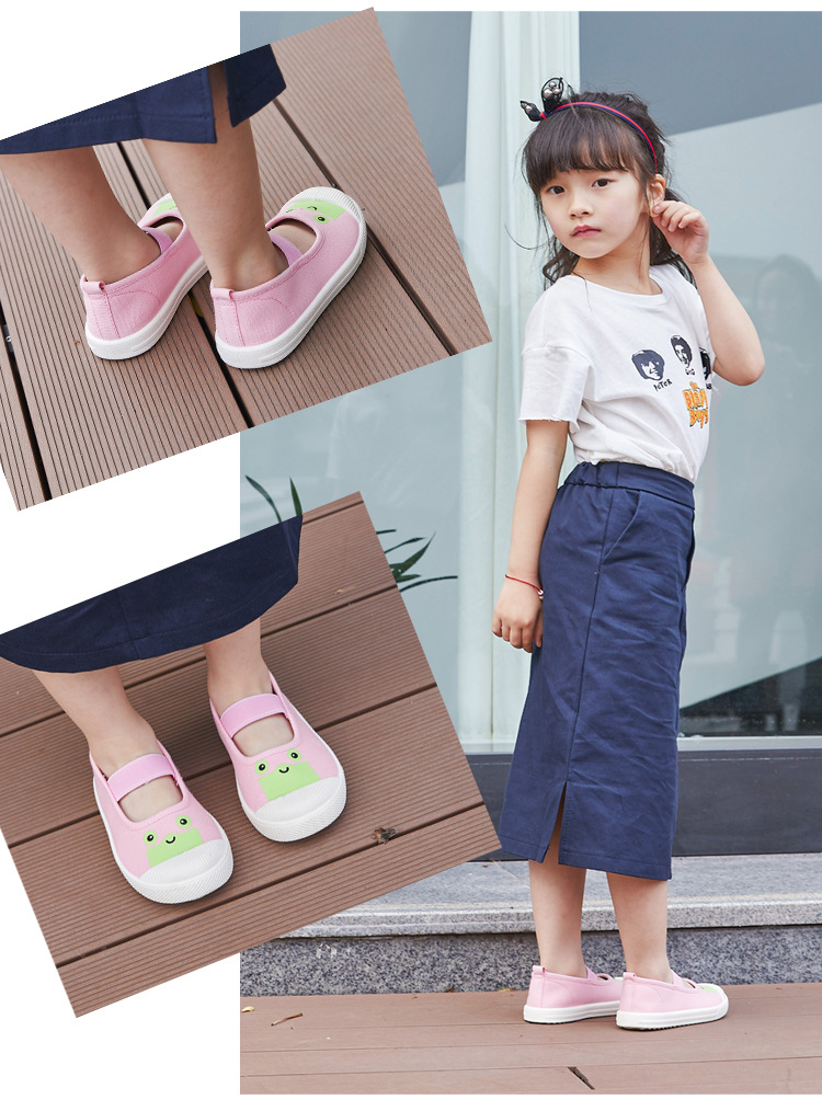 儿童帆布鞋2019新款春秋宝宝鞋子休闲鞋球鞋板鞋女童鞋男童布鞋