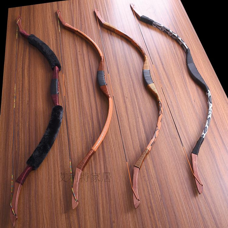 弓箭猎弓箭射击运动传统弓箭套装射鱼打猎景区反曲弓箭狩猎古代弓