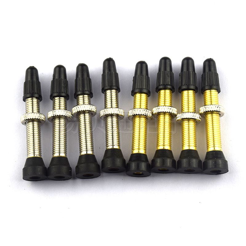 山地公路自行车无内胎气门嘴 铜材质法式真空气嘴 现货