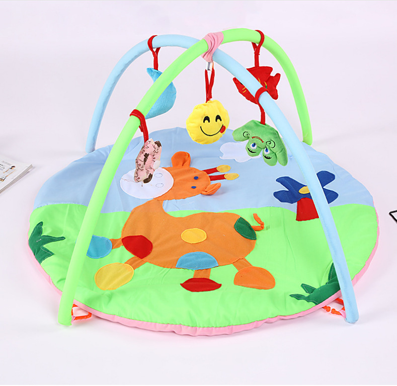 Baby Multi-Functional Fitness Rack Exercise Baby Anti-Urine Crawling Game Mat Children Early Education Educational Toy Rack Sleeping Mat