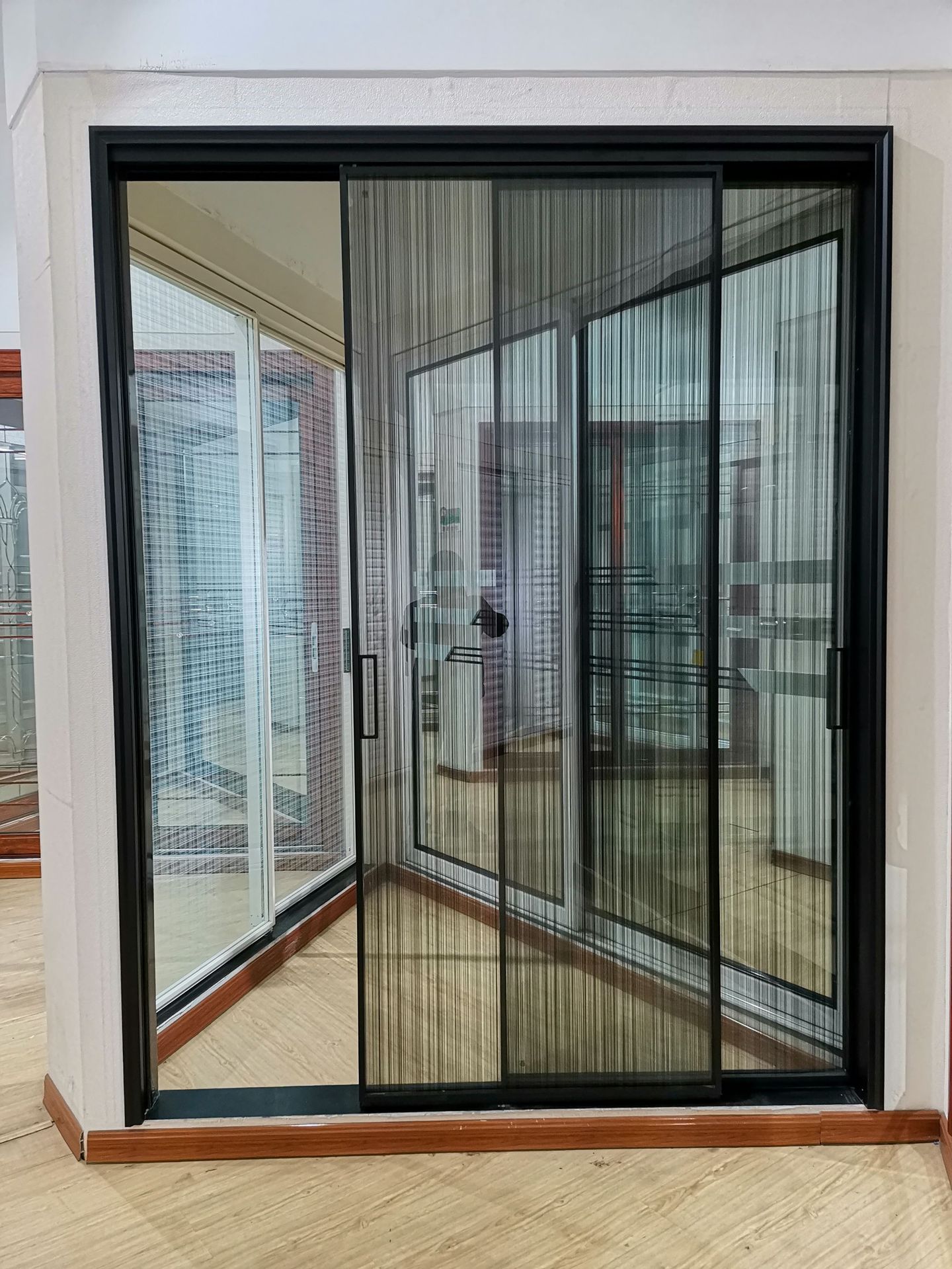 6极窄边框推拉门 客厅铝合金推拉门生产厂家直供 厨房移门定制