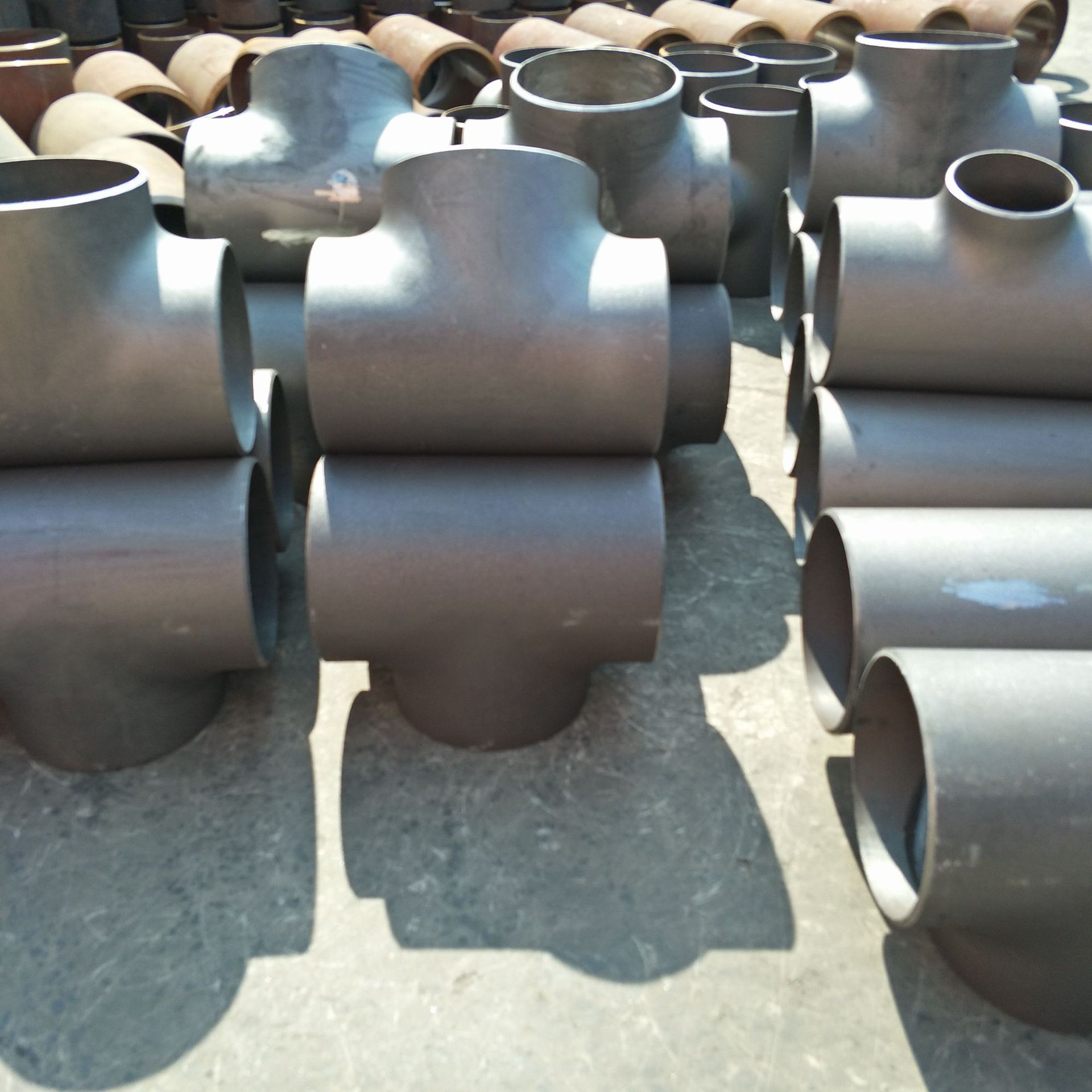 高压三通冷拔无缝三通 碳钢焊接等径三通 国标厚壁承插焊三通接头