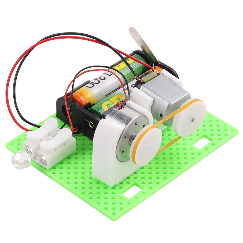 科技小制作小发明 能量转换小学生科学实验材料手工创意马达玩具